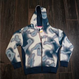 Nike sportswear hoodie, blue and white, size men’s small brand new Naomi Osaka